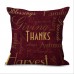 Thanksgiving Decor Cushion Cover Home Sofa Car Bed Linen Pillow Case Surprise   282658531442