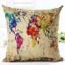 fashion cartoon cotton linen Pillow Case Sofa Car Chair cushion cover Home Decor   263396259987