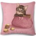 18&apos;&apos; square Ghost bride Pillow Case Linen Cotton Sofa Car Chair Home Decoration   163003083847