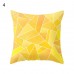 Polyester Yellow Pillow Case Cover Sofa Car Waist Throw Cushion Cover Home Decor   362334465646