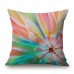 18" Home Cotton Linen Car Bed Sofa Pillow Case Waist Cushion Cover Colors Flower   272781886748