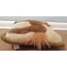JADA 3-D Soft Brown Tan Horse Decorative Theme Throw Plush Pillow 16x13    192627631184