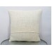 Custom ivory burlap grain sack stripes NAVY BLUE (or custom color) pillow cover   112826741605
