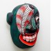 Hand Carved Wood Wall Art Decor Tiki Sri Lankan Cobra Sanni Mask Sculpture 8"   273332245118
