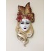 SET of 2 Art Deco Venetian Butterfly Masks Wall Decor Plaques -Holiday Gift   202176372069