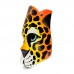 Decorative Mask Jungle Cat Boruca Wild Cat Handmade Balsa Wood NOVICA Costa Rica   382541346787