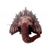 Wood Ganesh Ganapati Face Mask: Hindu Tibetan Elephant god wall hanging decor    153129018833