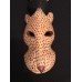 Hand carved Wooden African Kenyan Safari Zebra Giraffe Cheetah Masks Wall Decor   222775124987