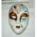Floral Pink ,Blue, Gold & Silver Accents Porcelain Wall Mask made in Italy   332736465130