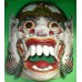 Mask Bali Raksasa BROWN or White Gargoyle Demon Handmade Medium 11 x 11 inch   310498543733
