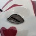 ABOUT FACE Div of CLAY ART Ceramic Mask Valentine Hearts Pierrot Clown or Jester   142482649853