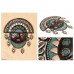Copper Wall Mask Sculpture Bronze Pre-Hispanic Style &apos;Mighty Moche&apos; NOVICA Peru    312034330084