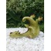 Miniature Dollhouse FAIRY GARDEN ~ Green Dragon Playing with Ladybug ~ NEW 610395045366  252453701082