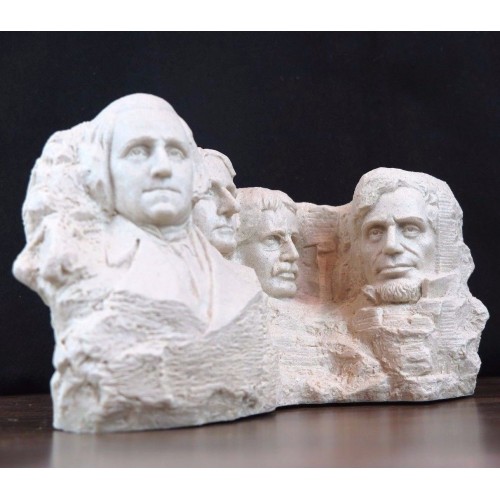 Mount Rushmore National Memorial Polystone Figurine Miniature Statue 11.5"L New 
