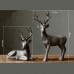 Large Antlers Deer Table Stand Shelf Display Elk Statue Figurines Miniatures   173396525379