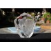 Mats Jonasson Polar Bear Head Crystal Sweden Sculpture #2061   223103468788