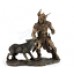 Norse God Tyr with Hand in Fenrir&apos;s Mouth Statue Ragnarok *GREAT HOLIDAY GIFT! 6944197130208  192627389691