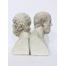 Barnes & Noble Aristotle and Homer Cast Bust Bookends Greek Philosophy 9780830078097  142892104511