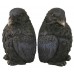 Superb Set of RAVEN Bookends - Great Condition - Nice for EDGAR ALLEN POE Fan 692761624450  253812399063
