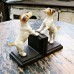 JACK RUSSELL CAST IRON BOOKENDS Collectible Heavy Fox Terrier Dog Book Ends NEW 844828064246  401445873866