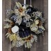 Pumpkin Wreath, Deco Mesh Wreath, Fall Wreaths, Autumn Wreath, Door Decor   253789367862