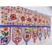 Vintage Indian Rare Door valances window Toran Hand made Decor Embroidered T144   283092699809