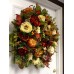 Thanksgiving Wreath, Beautiful Fall Wreath for your door.   152574336224