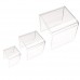 Clear Acrylic Riser 3 4 5" Stand Set Jewelry Collectible Showcase Display SALE! 702669510226  281785386991