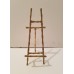 Vintage Brass Bamboo Style Easel Picture Plate Stand Display    113197771744