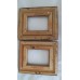 Set Pair 2 Matching Wood Picture Frame with Natural Linen Liner 10 x 12   202403490515