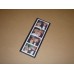 200 Magnetic Photo Booth Frames, 2x8 Full Magnet Back, white/black, free ship   192627405986
