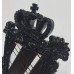 Crown Photo Frame Picture Decor King Queen Prince Princess Black Baroque New    173472083384