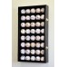 40 Baseball Ball / Hockey Puck Display Case Cabinet Rack Wall Holder 98% UV   371967603344