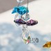 Austrian Crystal Guardian Angel Birthstone Suncatcher Birthday Gift Home Decor   382367883518