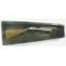 Single Rifle Gun Cabinet Display Case Wall Rack Replica Airsoft Civil War   332751331421