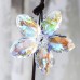Colorful Flower Car Pendant Suncatcher Crystal Prisms Car Interior Decor Hanging   372039456114