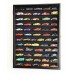 Hot Wheels Matchbox Car Display Cases Wall Rack Cabinet - Lockable 98% UV   371967601828