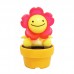 Smile Flower Flip Flap Solar Powered Dancing Swinging Toy Gift For Car Decor   132726399069
