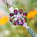 Handmade Purple Crystal Flower Suncatcher Hanging Car Rearview Prisms Home Decor 602716344876  122078492556