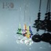 5PCS Rainbow Crystal Suncatcher Hanging Ball Prisms Pendant Window Home Decor   123308254835