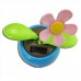 Blue Magic Cute Flip Flap Swing Dancing Solar Powered Flower Toys LW   182387276544