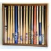 Small Mini Baseball Bat 18" Shadow Box Display Case Holds 16 * LED LIGHTS *   302333858073