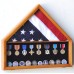 Flag & Medals Pins Patches Insignia Challenge Coin Display Case Cabinet Rack   232354708492