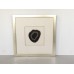 POTTERY BARN FRAMED AGATE SHADOW BOX BLACK 13.5 X 13.5" MSRP $179 FREE SHIPPING   153137765765