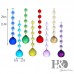 Set 8 Hanging Rainbow Suncatcher Crystal Ball Prisms Pendants Window Decor 30mm   153139821572