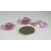 10x 24mm Diamond Octagon crystal suncatcher pendant 2 hole jewellery craft beads   221227129977