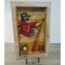 BASEBALL SHADOW BOX ART Hanging Wall Decor Boys Man Cave #83 Wood Frame 14x22"   401581494223