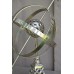 Vintage Style Armillary Orb Sphere Metal Globe w Arrow Library Office Man Cave   302845305263