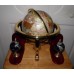 Finest collector 14" DAY N NITE Ocean Gemstone Globe Gold Stand & Bookends 7"    183349144568