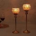 Candlestick Crystal Metal Candle Holder Noble Wedding Party Table Tealight Decor   263573380421